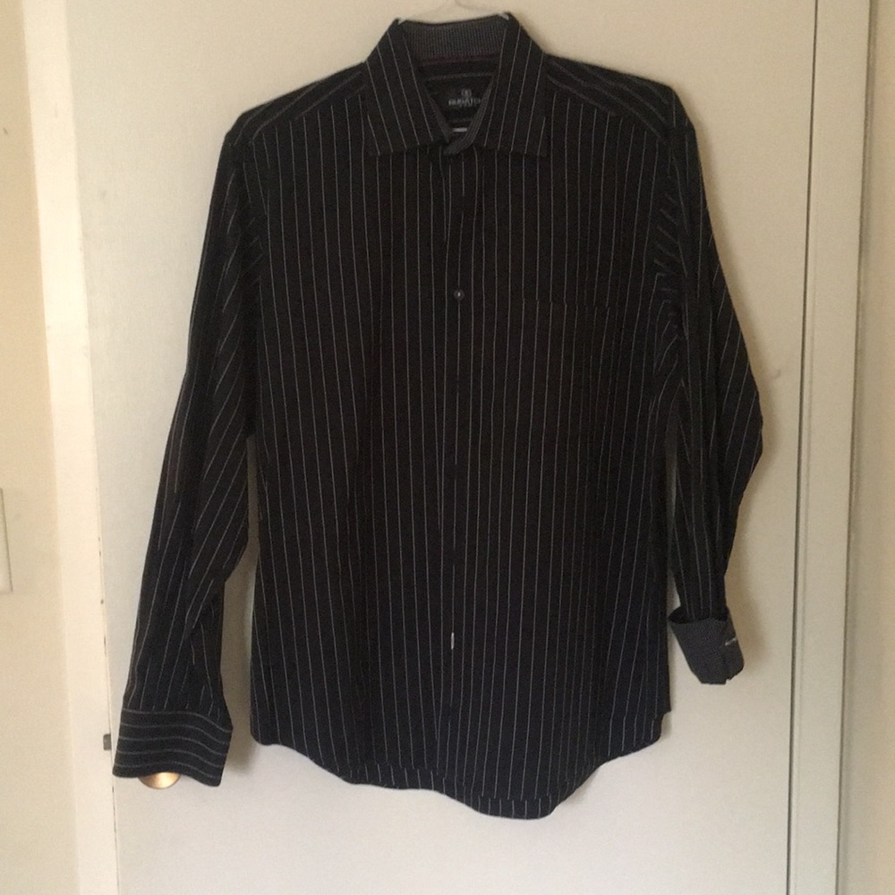 Black bugatchi shirt